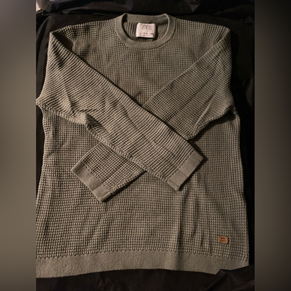 Zara Knitted Long Sleeve Shirt